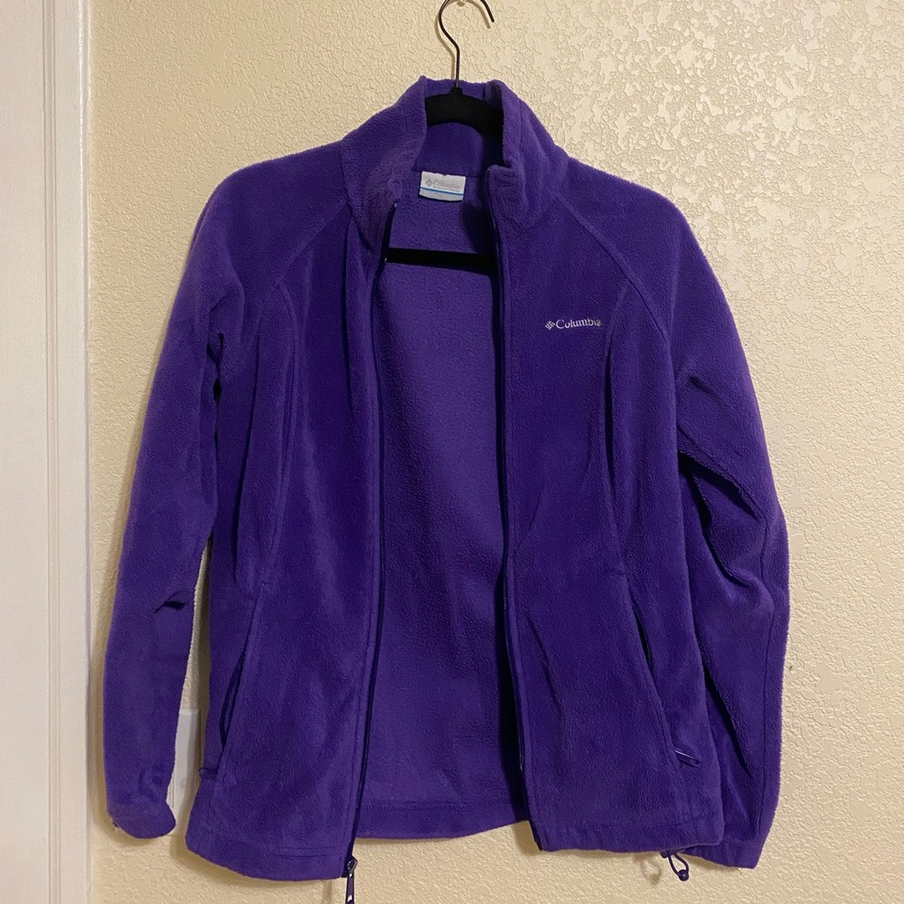 COLUMBIA // purple jacket 💜
